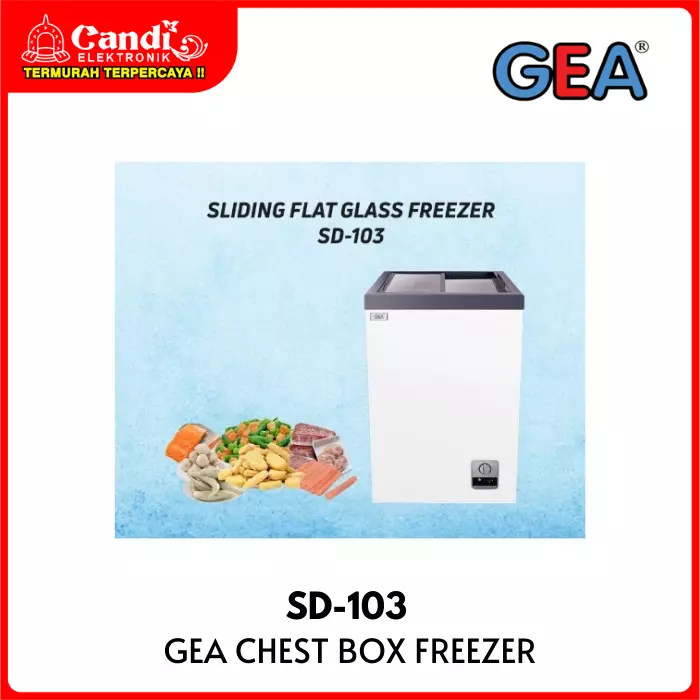 BOX FREEZER SLIDING DOOR GEA